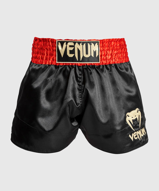 Venum Classic Short Muay Thaï Rouge/Noir/Or