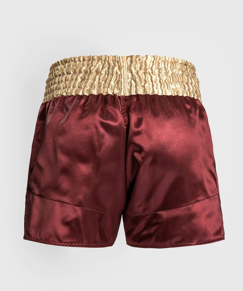 Venum Classic Short Muay Thai - Bordeaux/Or/Blanc
