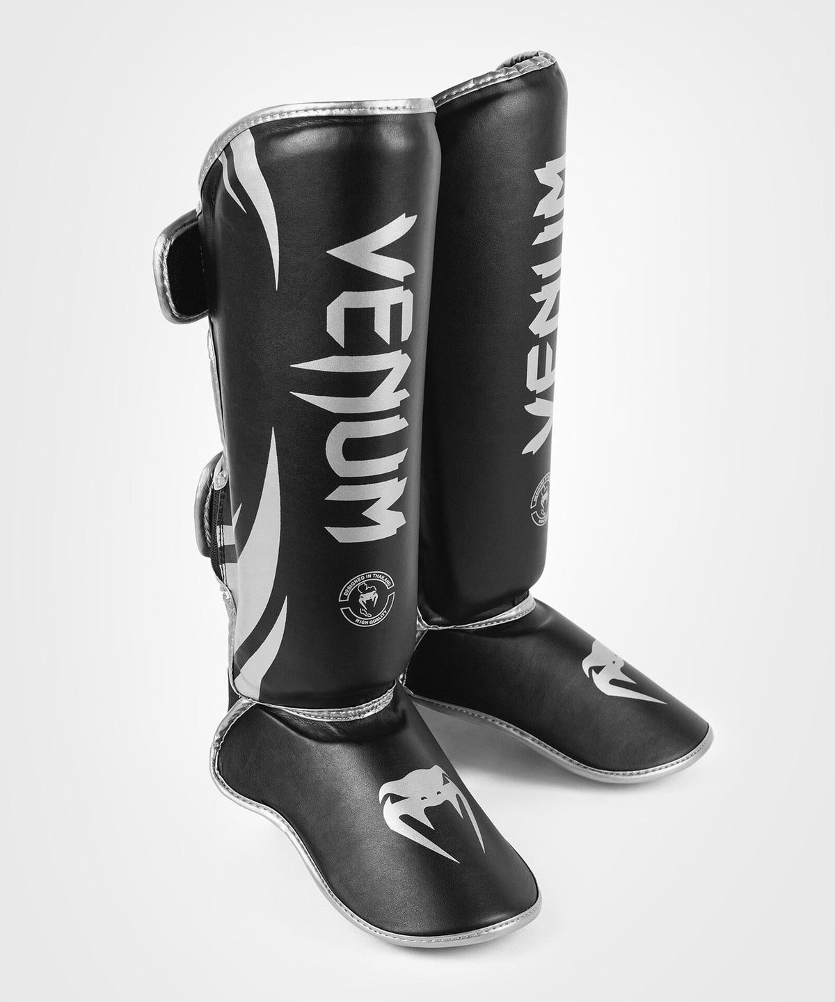 PROTÈGE-TIBIA-PIED VENUM CHALLENGER - NOIR/ARGENT
