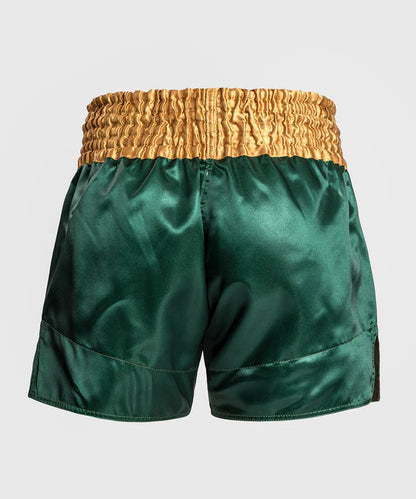 Short Muay Thaï Venum Classique Vert/Or/Blanc