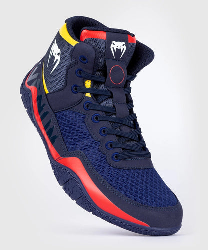 Chaussures de Lutte Venum ELITE Bleu/ Jaune