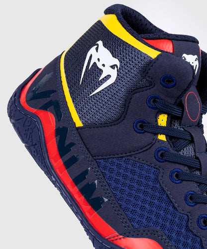 Chaussures de Lutte Venum ELITE Bleu/ Jaune