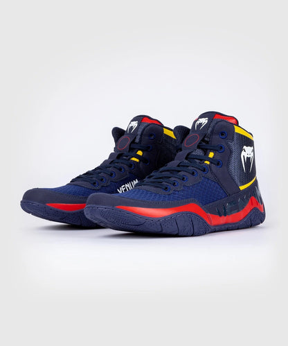 Chaussures de Lutte Venum ELITE Bleu/ Jaune