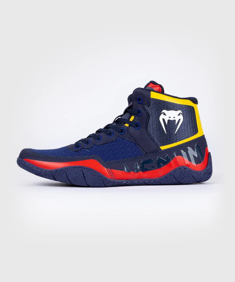 Chaussures de Lutte Venum ELITE Bleu/ Jaune