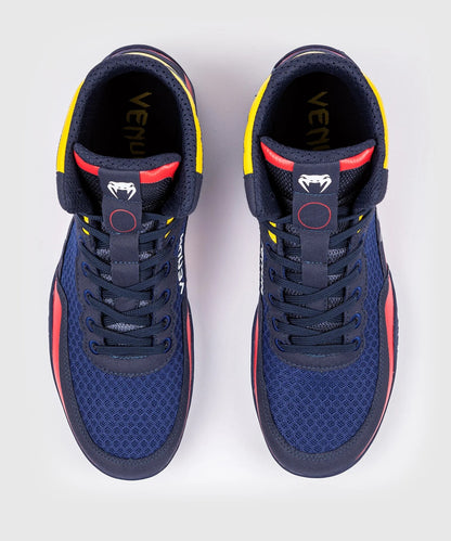 Chaussures de Lutte Venum ELITE Bleu/ Jaune