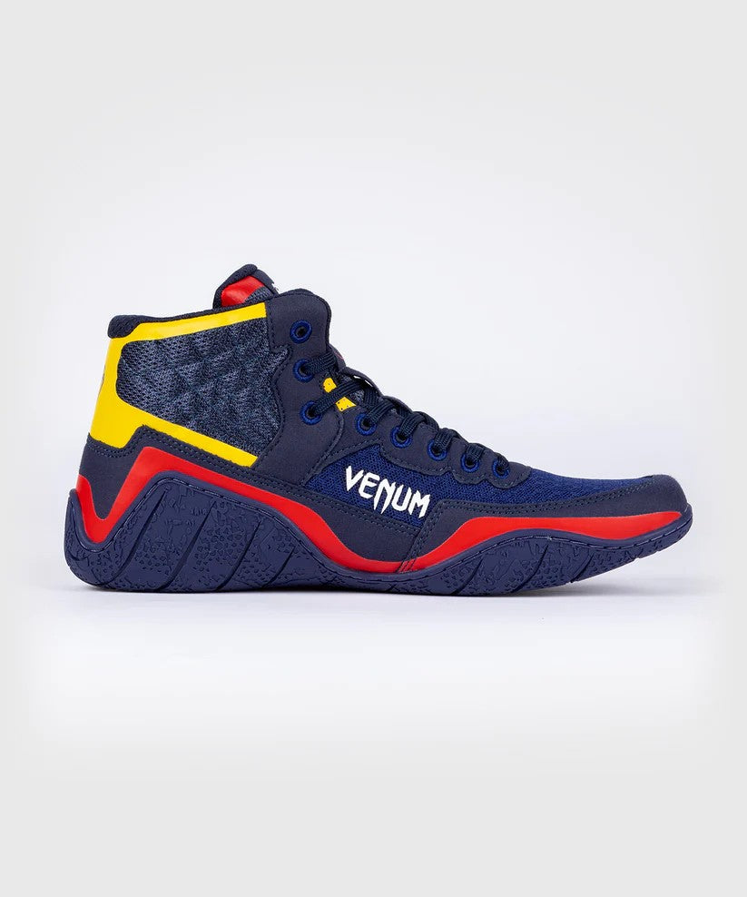 Chaussures de Lutte Venum ELITE Bleu/ Jaune