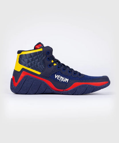 Chaussures de Lutte Venum ELITE Bleu/ Jaune