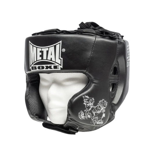 CASQUE METAL BOXE NOIR - ENFANT