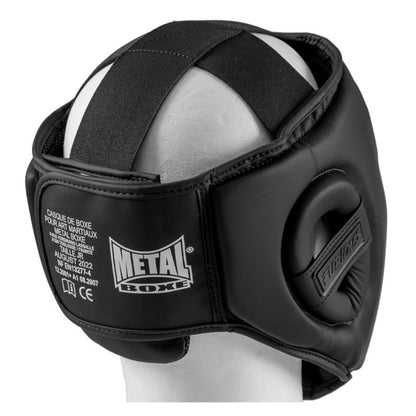 Casque intégral Noir METAL BOXE Enfant