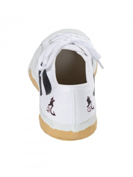 Chaussures Kung-fu toile blanche