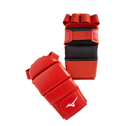 Gants Jujitsu Mizuno - Bleu/Rouge - LA GACCILY