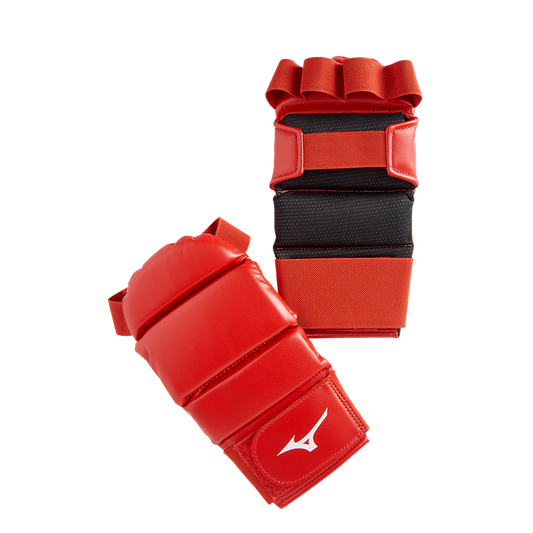 Gants Jujitsu Mizuno - Bleu/Rouge - LA GACCILY
