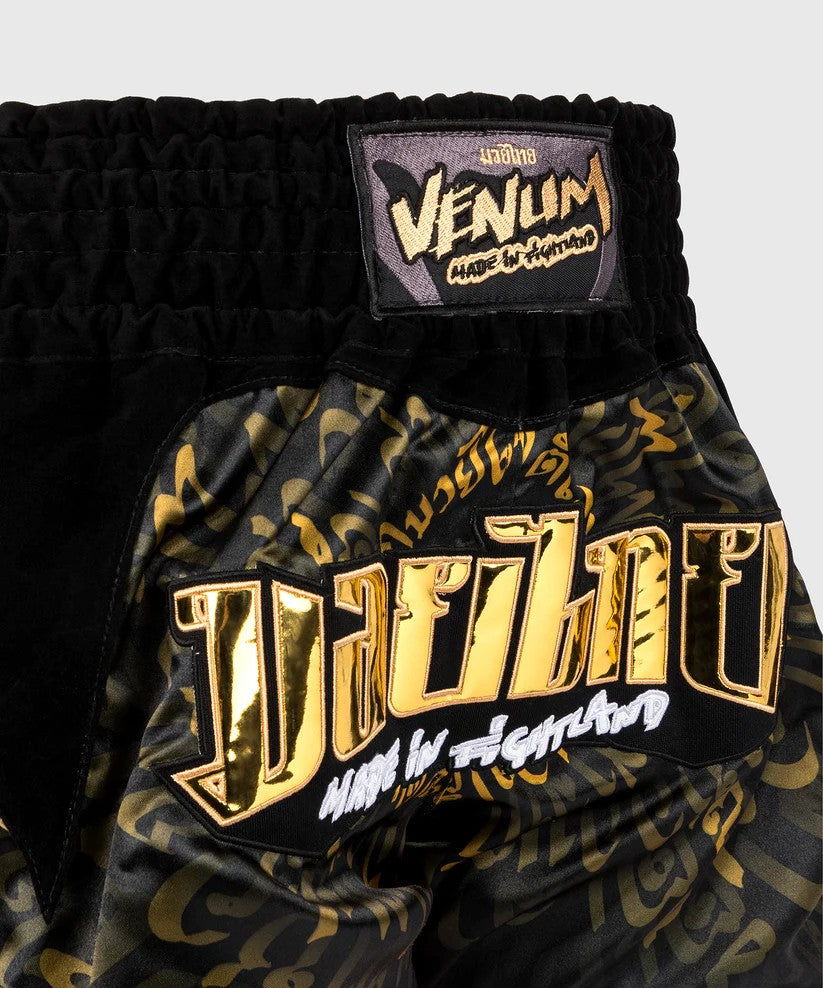 Short de Muay Thai Venum Attack - Noir/Or
