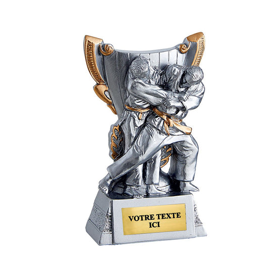 Trophée en résine Judo 11cm