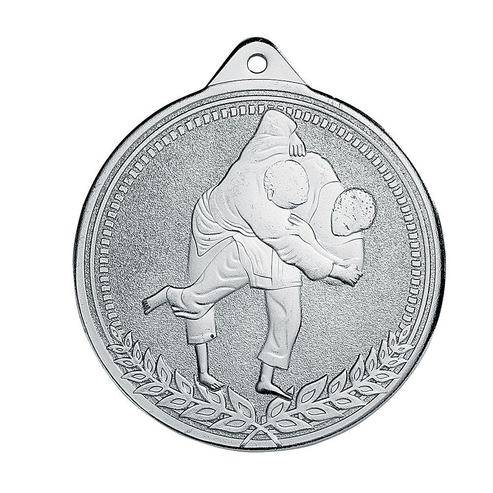 Médailles Frappées or/argent/bronze Judo 7cm