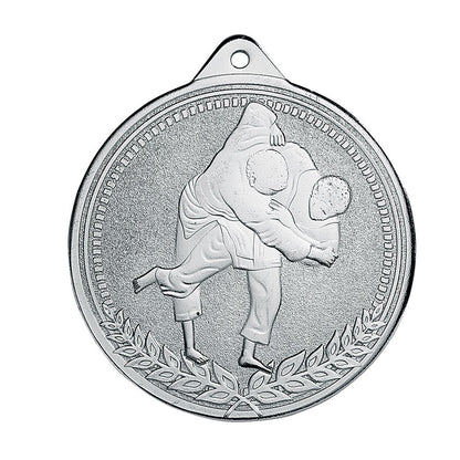 Médailles Frappées or/argent/bronze Judo 7cm