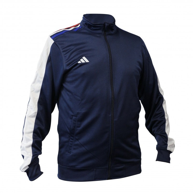 Veste de survêtement adidas Bleu Blanc Rouge