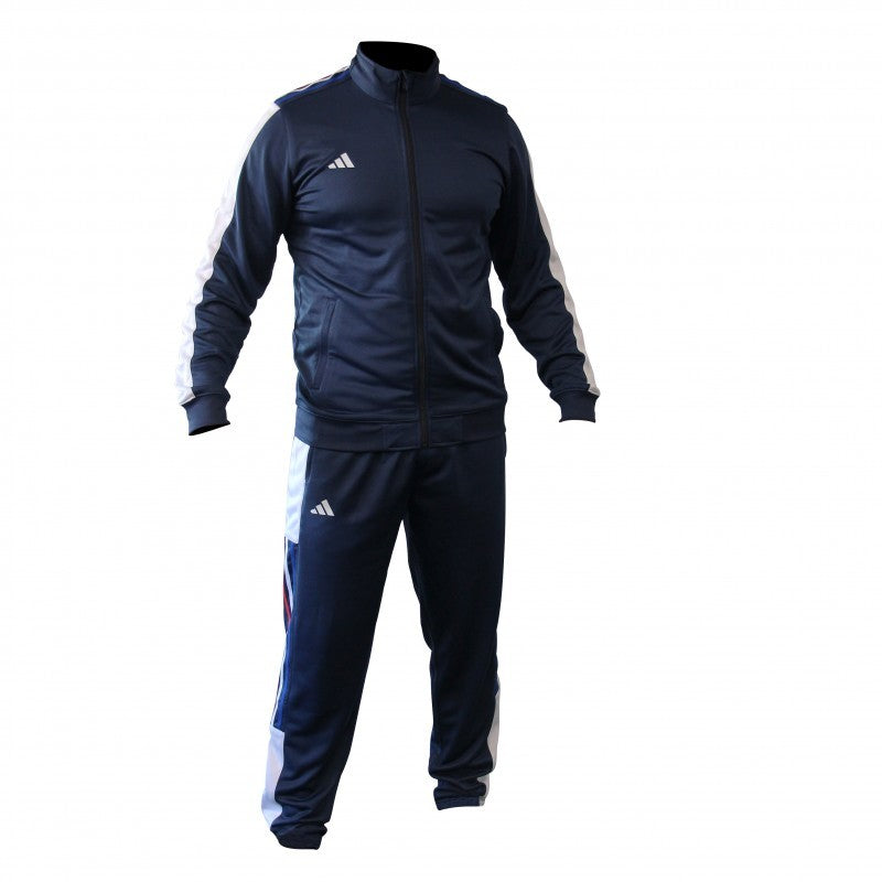 Veste de survêtement adidas Bleu Blanc Rouge