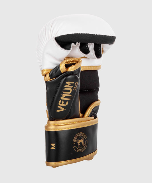 GANTS DE SPARRING VENUM CHALLENGER 3.0 -BLANC/OR VENUM