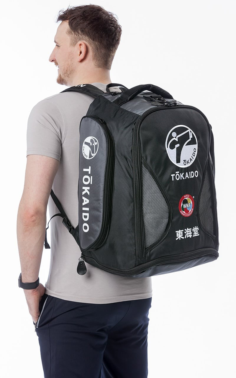 Sac de sport Multi-Functionel , TOKAIDO Monster Bag, noir / gris