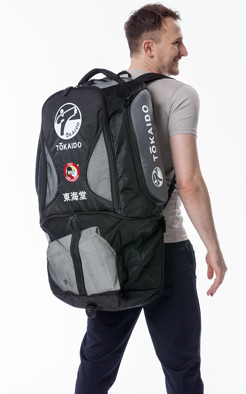Sac de sport Multi-Functionel , TOKAIDO Monster Bag, noir / gris