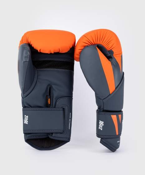 Gants de boxe Venum Challenger 4.0 - Orange/Bleu marine