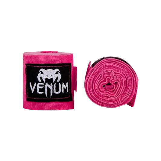 Bandes de boxe Venum Kontact - 2,5 mètres - Rose fluo (Neo)