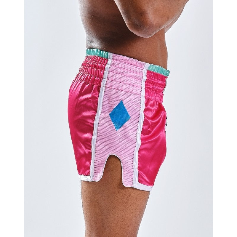 Short de Boxe Thaï NARUTO X ELION SAKURA Rouge