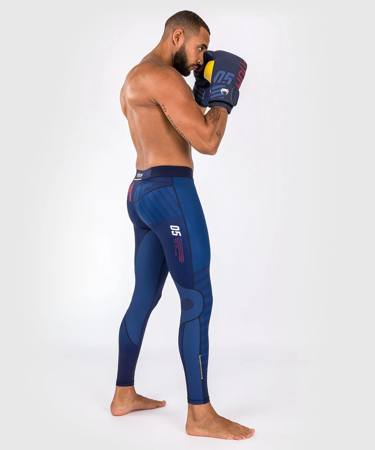 Pantalon de compression Venum Sport 05 - Bleu/Jaune