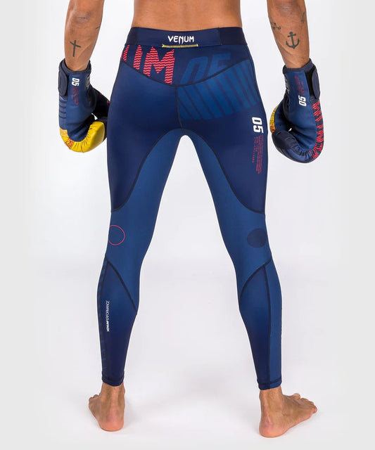 Pantalon de compression Venum Sport 05 - Bleu/Jaune