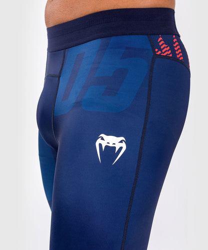 Pantalon de compression Venum Sport 05 - Bleu/Jaune