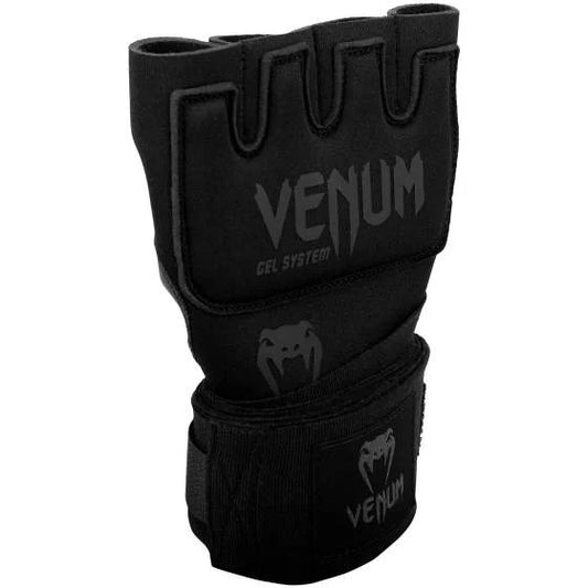 Venum Kontact sous-Gants avec Gel Mixte Adulte, Noir/Noir