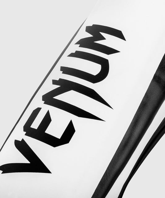 Protège-tibias Venum Elite - Blanc/Noir