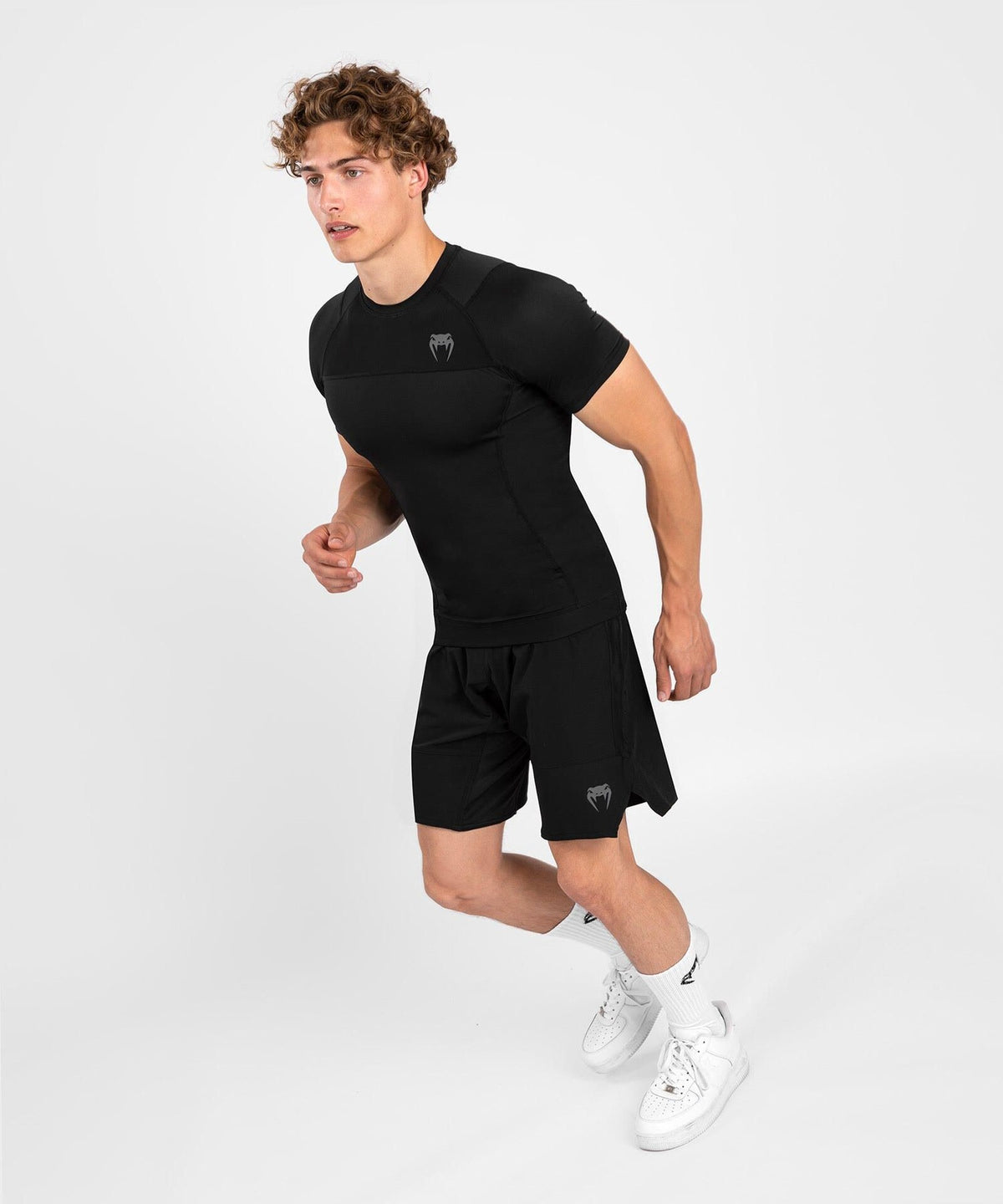 Rashguard à manches courtes Venum G-Fit Air - Noir