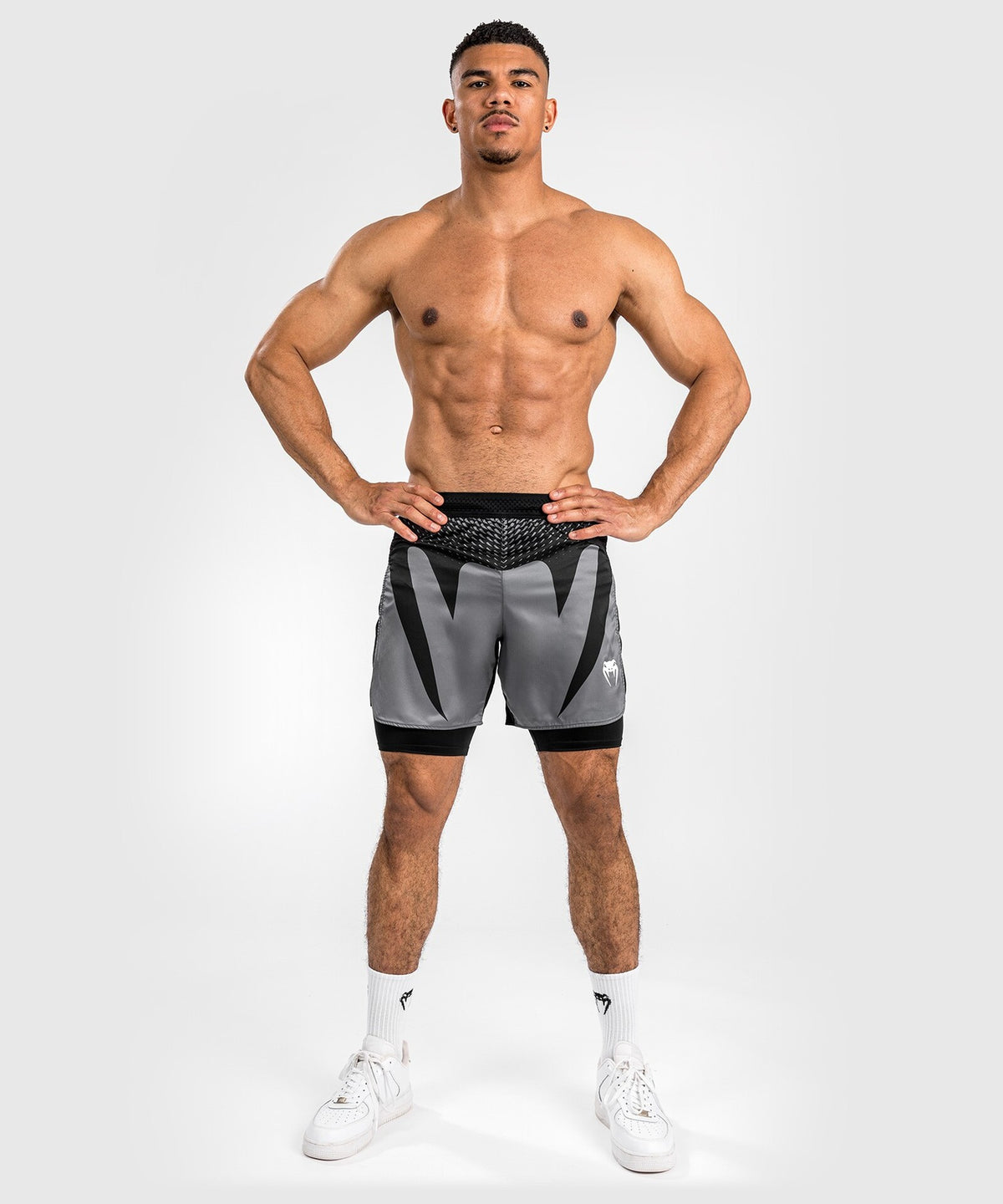 Short de Combat Pour Hommes Venum Attack - Noir