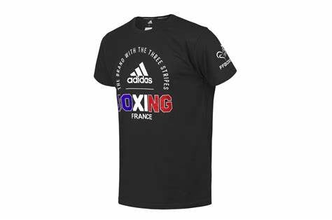 T-shirt collection équipe de France - Boxing, Adidas