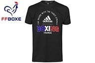 T-shirt collection équipe de France - Boxing, Adidas