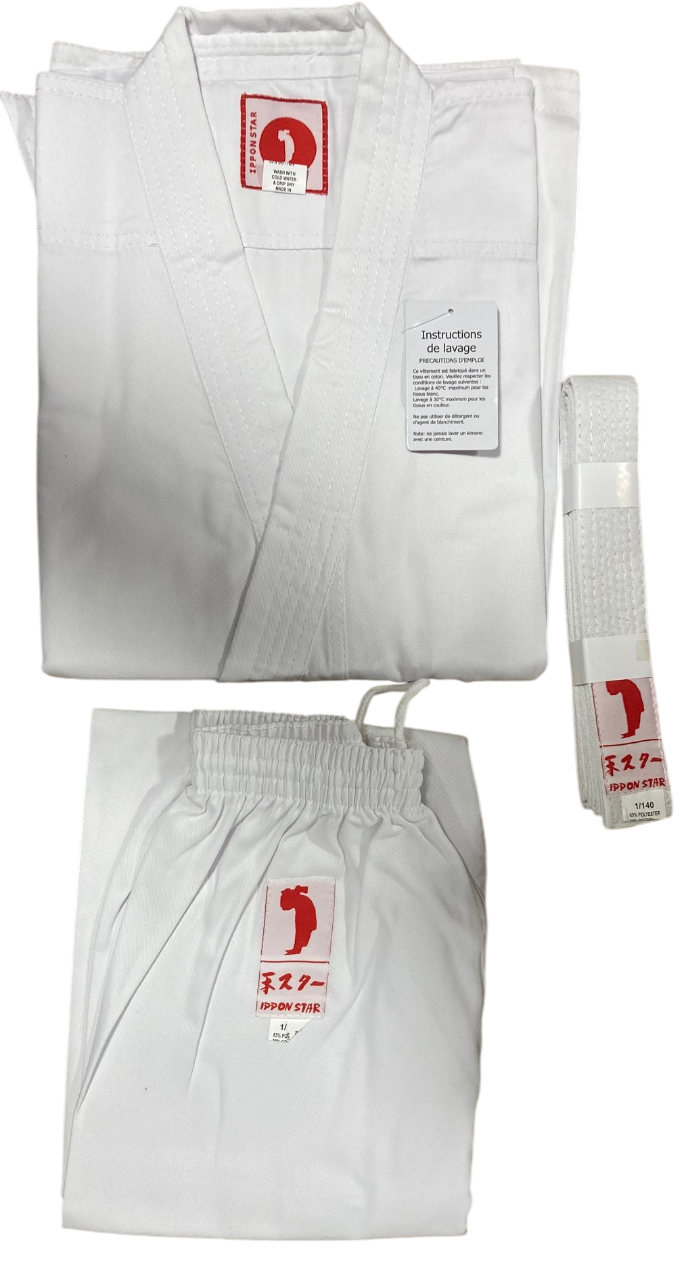 KIMONO KARATE DEBUTANT IPPON STAR