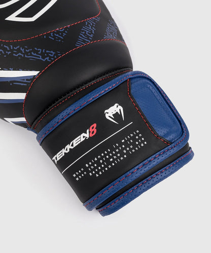 Gants de Boxe Venum x TEKKEN 8 - Jin Kazama - Bleu/Noir/Blanc