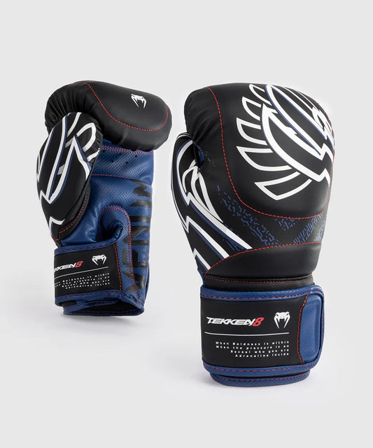 Gants de Boxe Venum x TEKKEN 8 - Jin Kazama - Bleu/Noir/Blanc