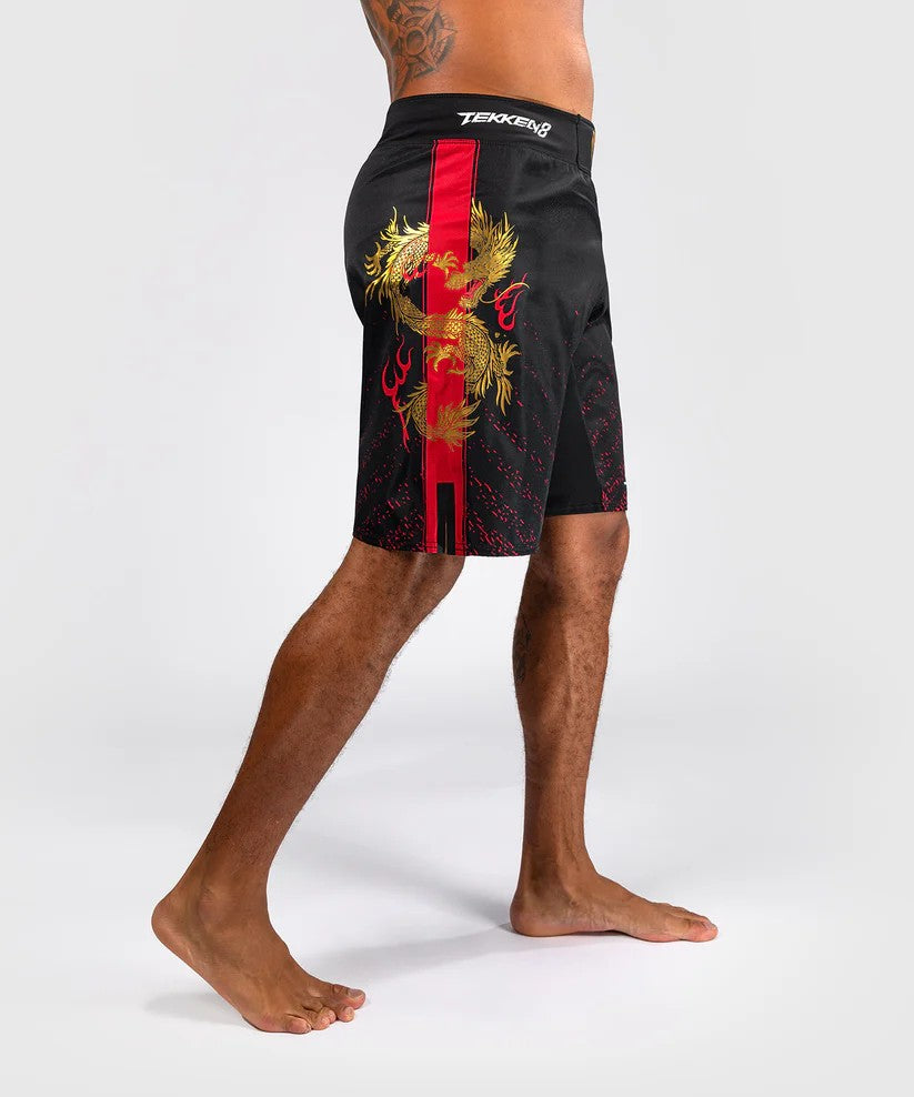 Short de Combat Venum x TEKKEN 8 - Marshall Law - Noir/Rouge/Or