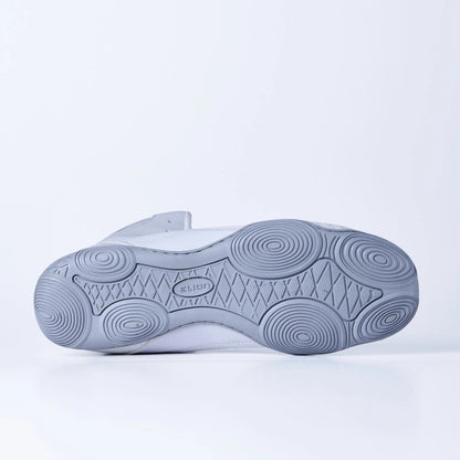 Chaussures de Boxe ELION Rapide Blanc/Gris Réfléchissantes