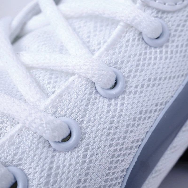 Chaussures de Boxe ELION Rapide Blanc/Gris Réfléchissantes