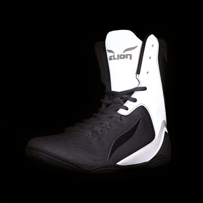 Chaussures de Boxe ELION Rapide Blanc/Gris Réfléchissantes