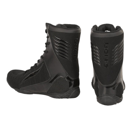 Chaussures de Boxe ELION Rapide Noir/Noir