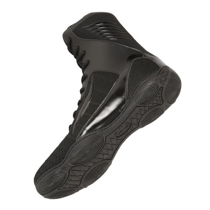 Chaussures de Boxe ELION Rapide Noir/Noir