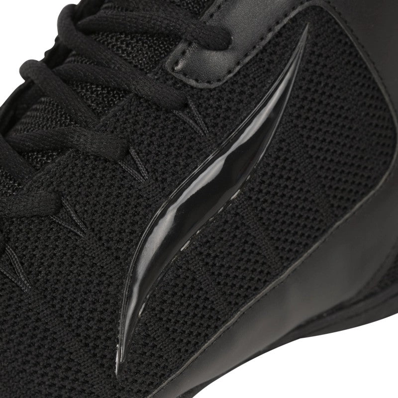 Chaussures de Boxe ELION Rapide Noir/Noir