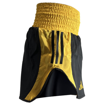 Short Boxe Thai ADIDAS noir/or