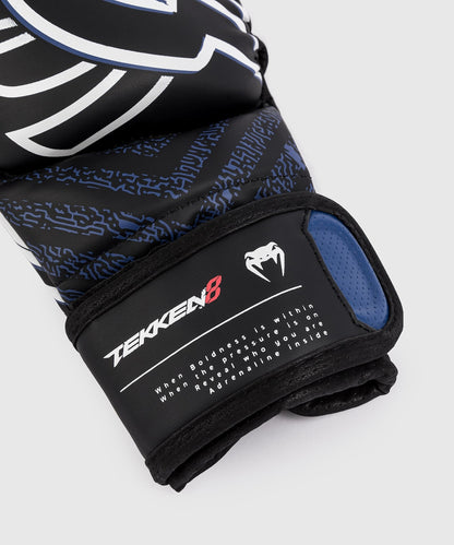Gants de Sparring MMA Venum x TEKKEN 8 - Jin Kazama - Bleu/Noir/Blanc