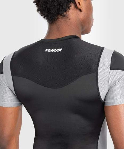Rashguard Venum Tempest manches courtes - gris noir